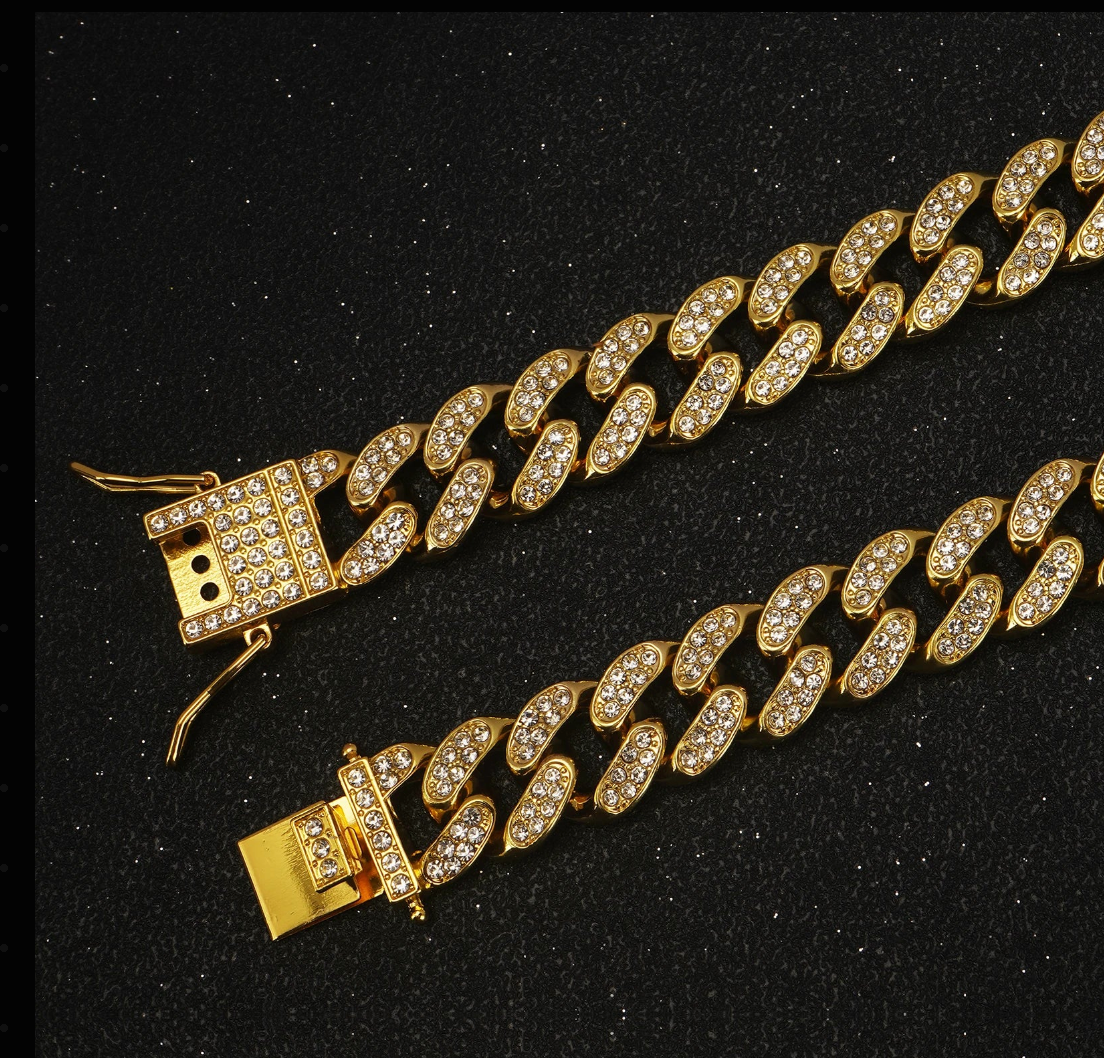 The Luxe Cuban Pet Chain