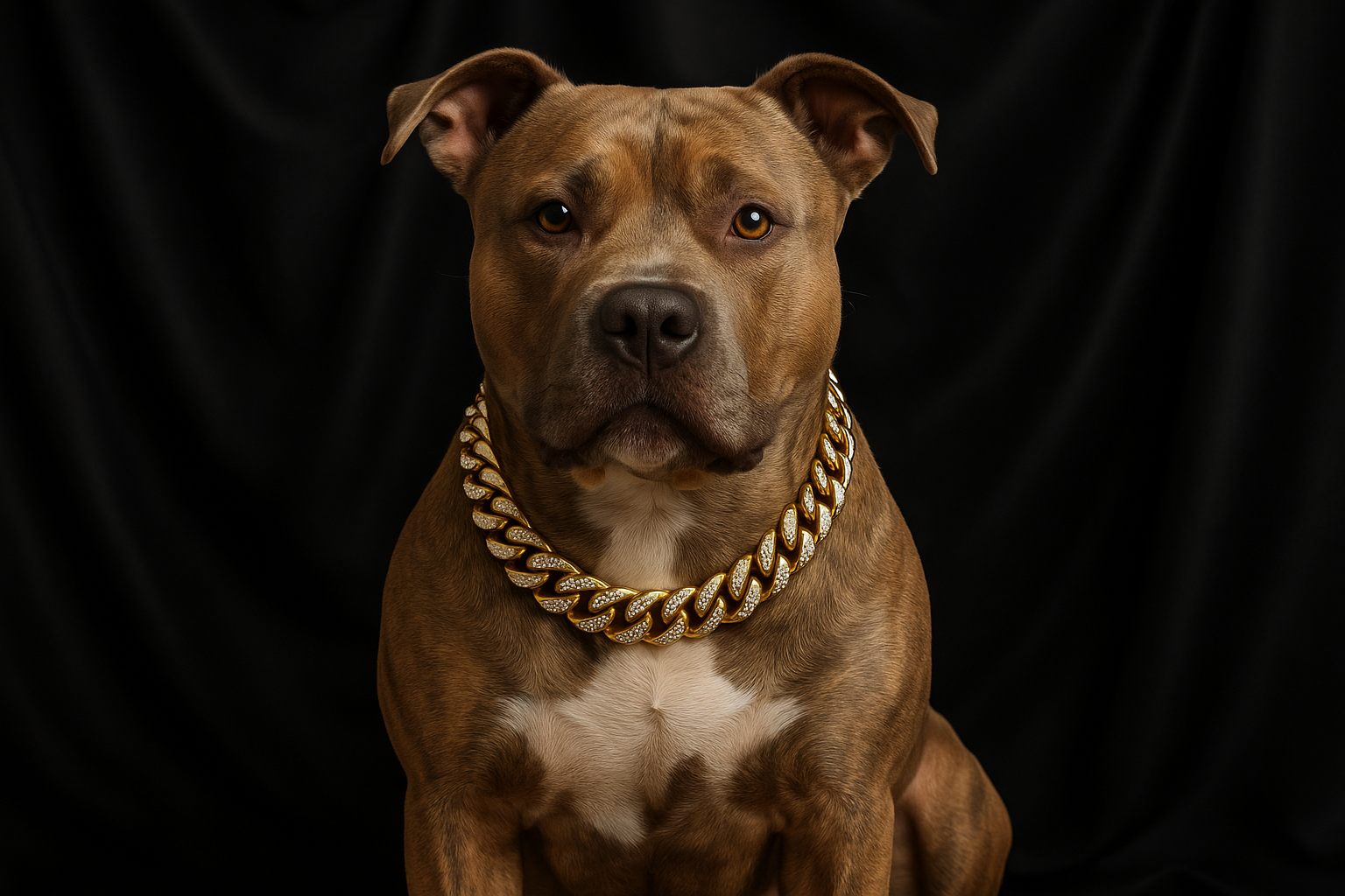 The Luxe Cuban Pet Chain
