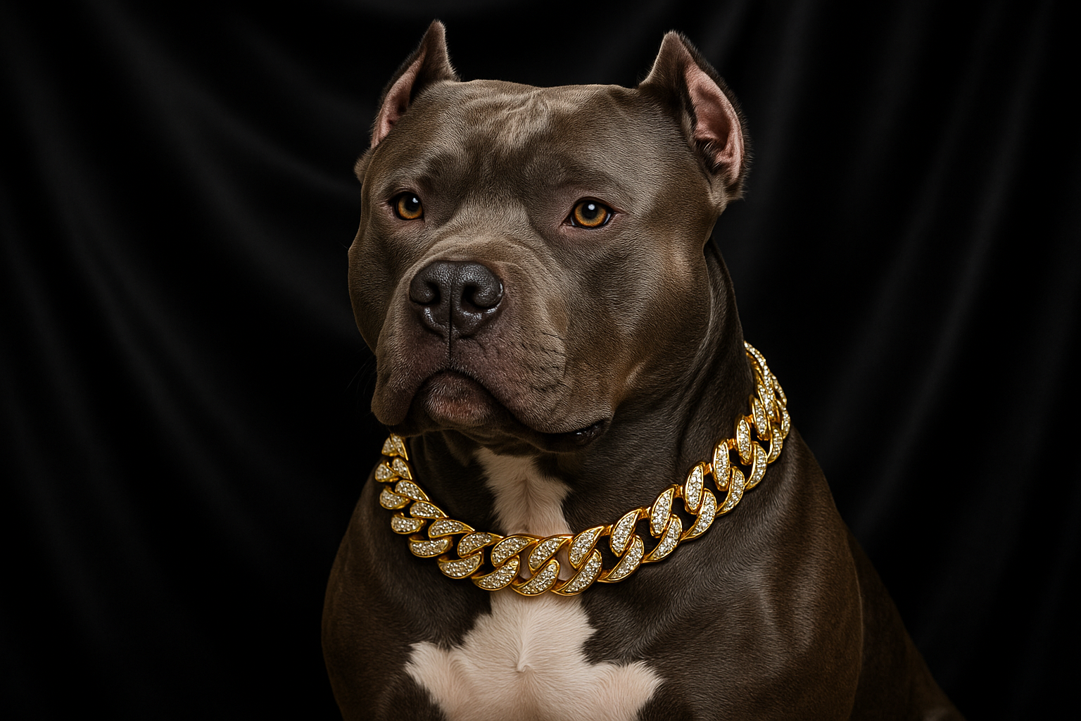 The Luxe Cuban Pet Chain